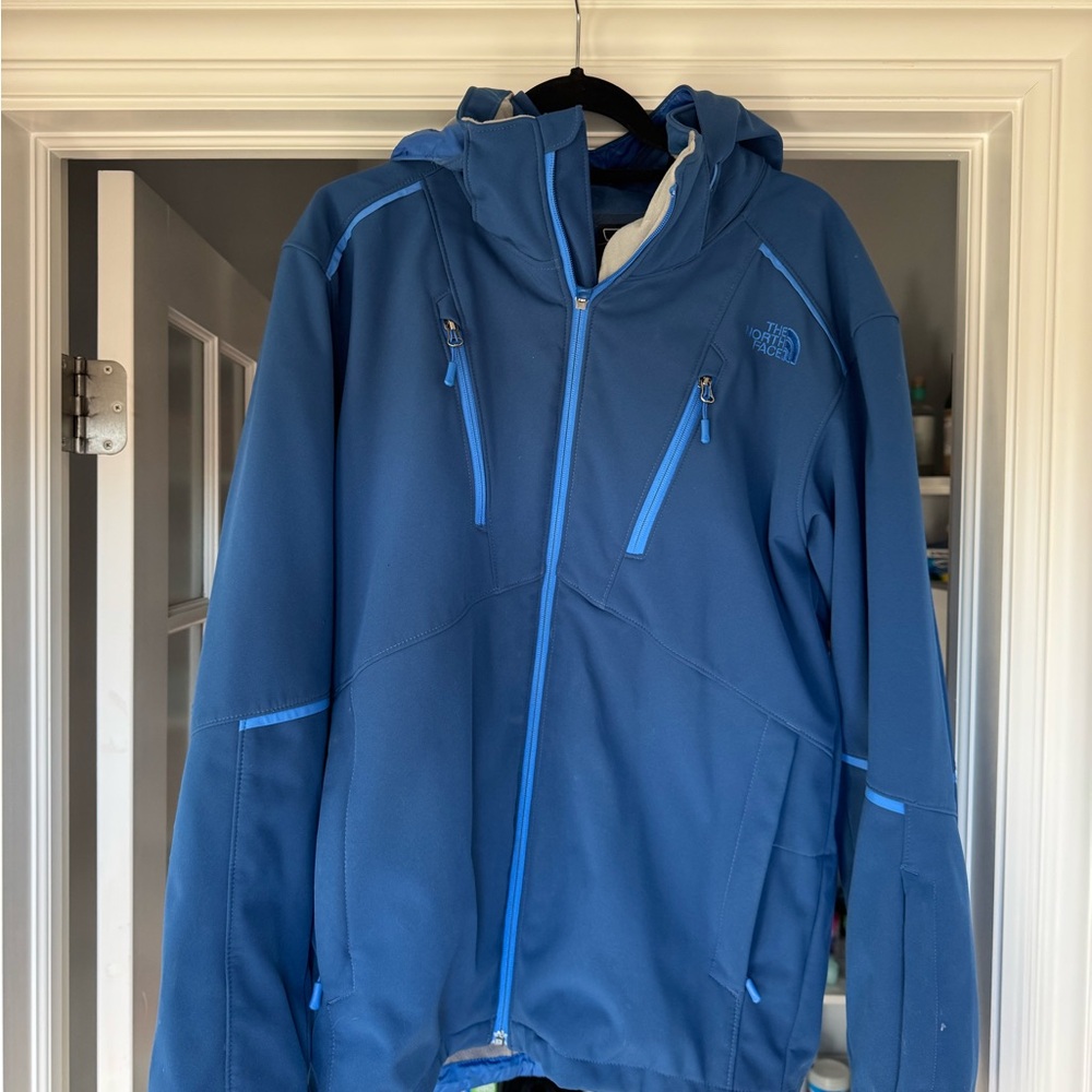 The North Face Blue Hooded Jacket